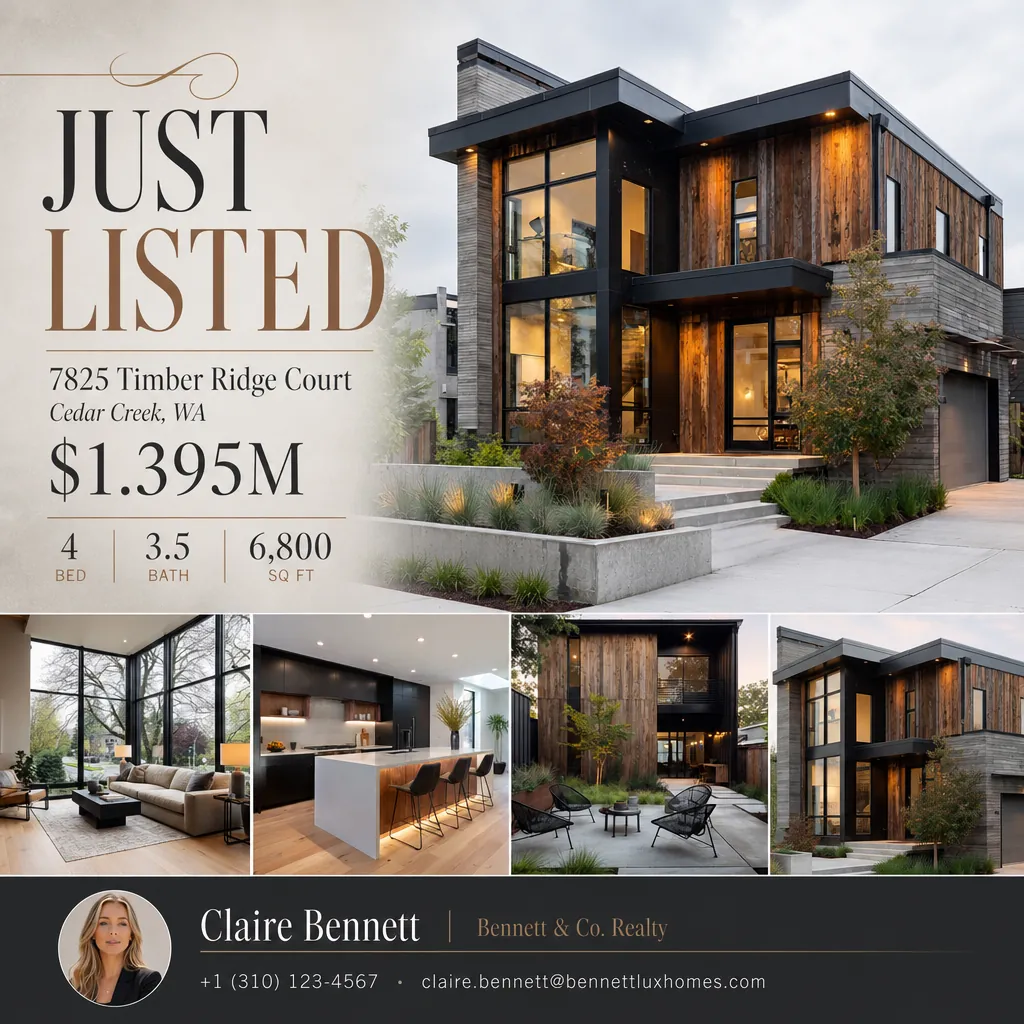 Just listed flyer